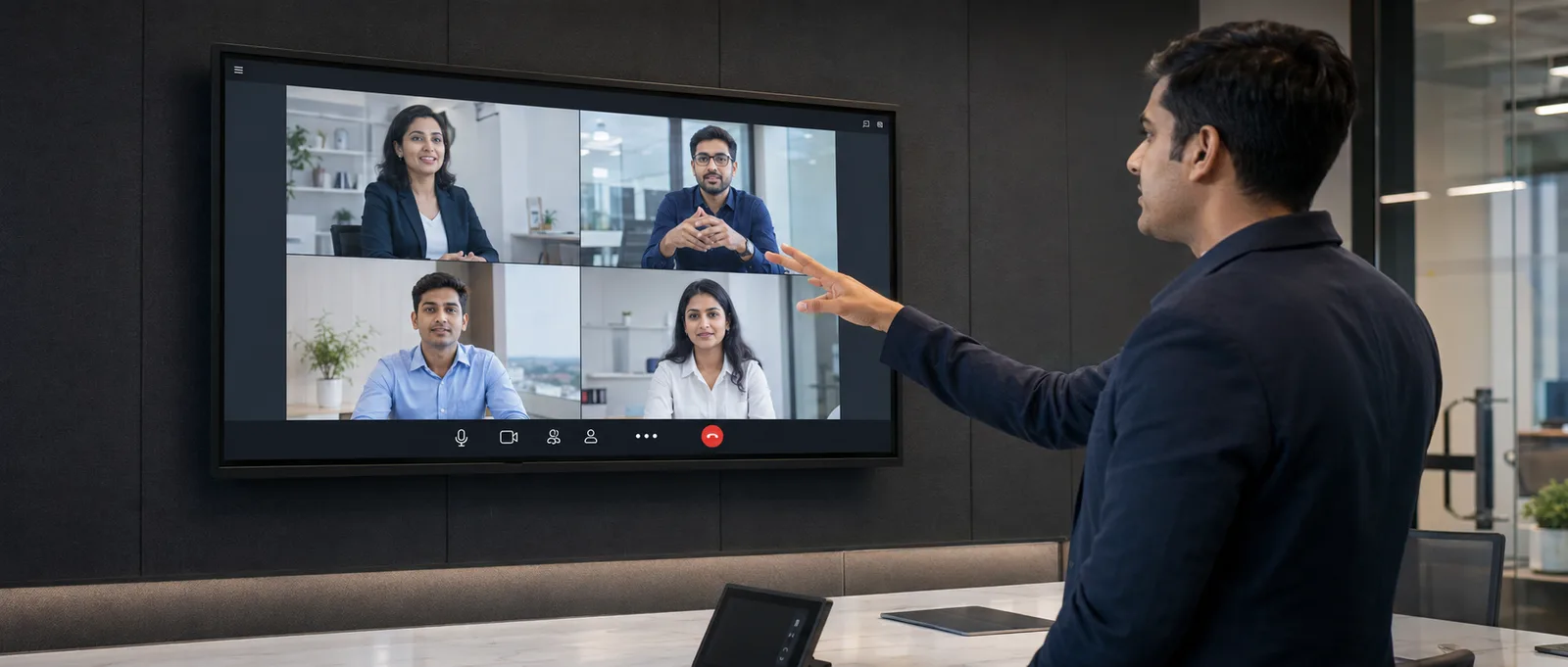 Interactive touch displays