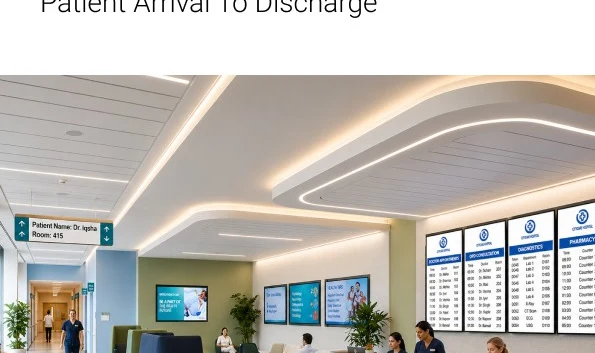 Healthcare digital displays