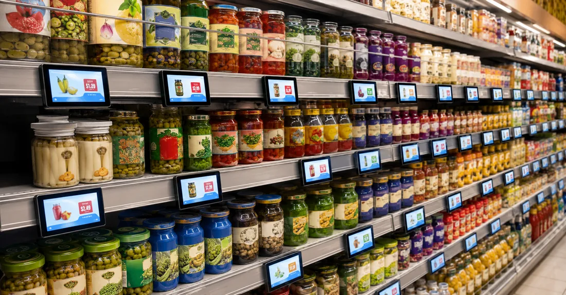 Shelf specialty LCD